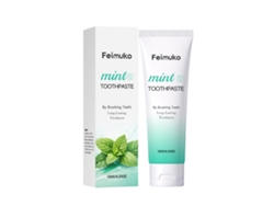 La pasta de dientes Feimuko Fresh Mint elimina las manchas y el mal aliento.