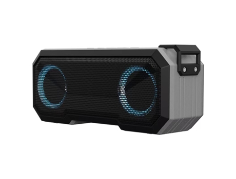 Altavoz CHRONUS Portátil Som Estéreo Alto de 16 W Sem Fio 12 Horas de Reproducción Cinza