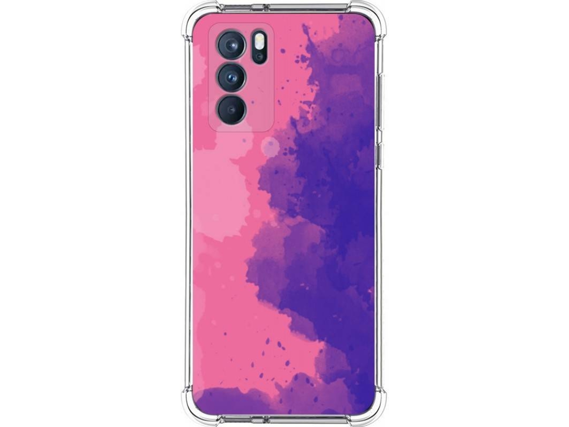 Carcasa Oppo Reno 6 Pro 5G TUMUNDOSMARTPHONE Acuarela 07