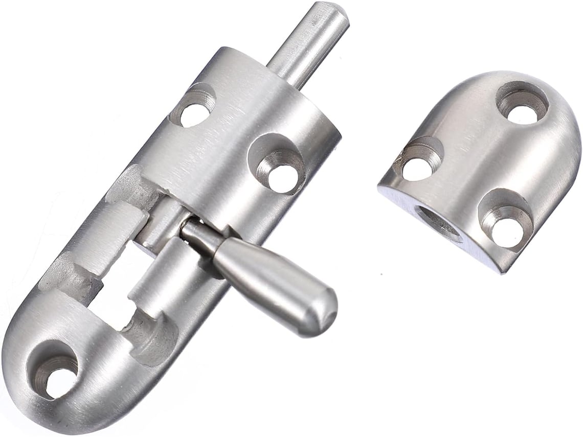 Cerradura De Seguridad Para Puerta Corrediza De Acero Inoxidable 304