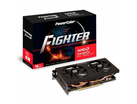 Tarjeta Gráfica POWERCOLOR RX7600XT 16G-F (GDDR6 - RADEON RX 7600 XT)