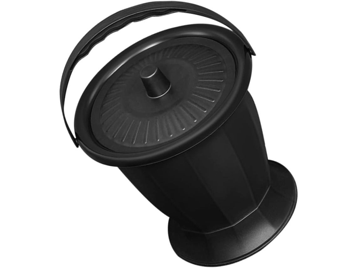 Orinal portátil SFUSHOS con tapa, unisex