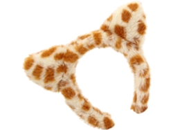 Diadema De Peluche Con Orejas De Gatito, Estampado De Leopardo, Para Halloween, Cosplay Y Maquillaje.