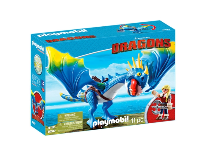 PLAYMOBIL Dragons: Astrid y Torm 9247 (Edad Mínima: 4 - 2 Piezas)