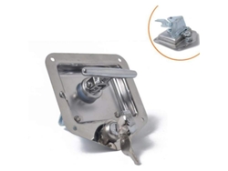 Candado En T De Acero Inoxidable Para Remolque, Autocaravana, Camión, Caravana, Caja De Herramientas, Puerta, Antirrobo.