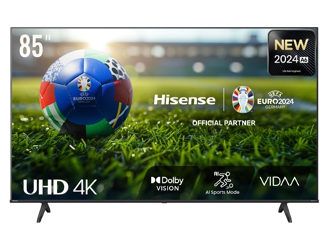 TV HISENSE 85A6N (LED - 85'' - 216 cm - 4K Ultra HD - Smart TV)