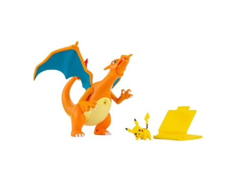 Playset POKÉMON Deluxe Charizard vs Pikachu 5 Piezas