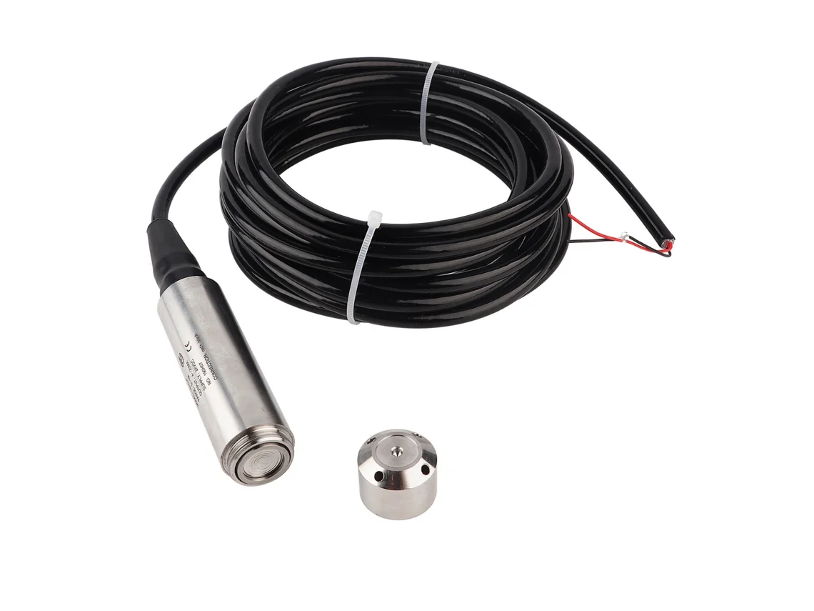 Transmisor De Nivel Líquido Sensor De Nivel De Agua 5m Cable 12-32vdc 4-20ma (0-7m)