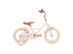 Bicicleta infantil Generation Classico de 14 pulgadas, color rosa.