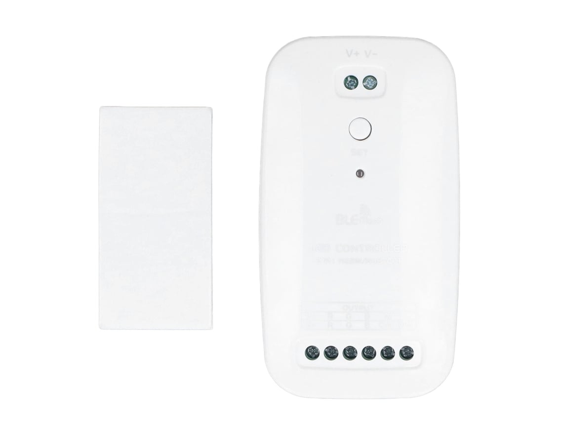 Controlador Led Bluetooth Rgb Mesh 2 En 1, Dc9v-24v, Señal Estable Para El Hogar, Hotel Y Garaje.