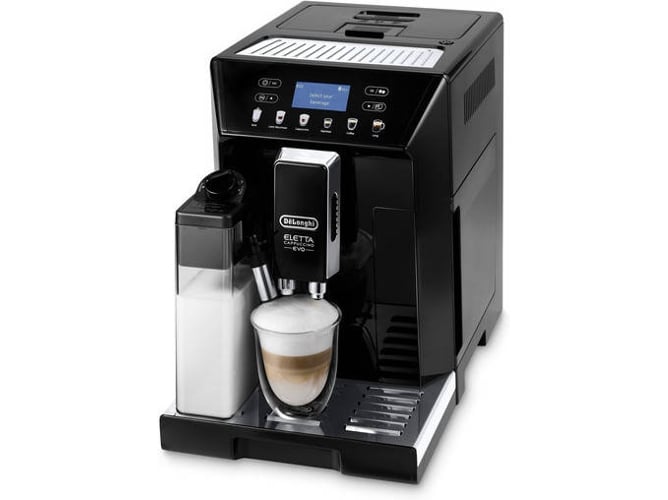 Cafetera DELONGHI Eletta Cappuccino Evo ECAM46.860.B (15 bar - 13 Niveles de Molienda)