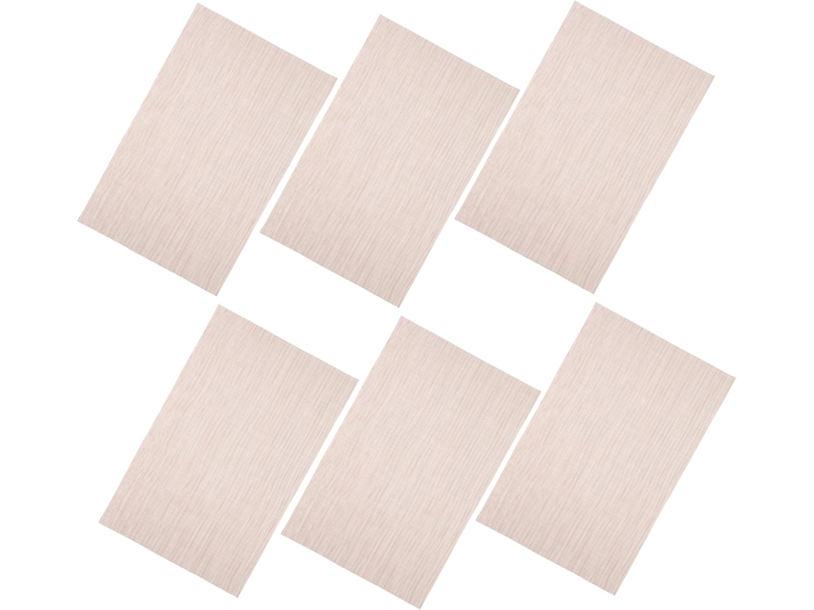 Juego De 6 Manteles Individuales Lavables Y Aislantes De Pvc Para Cuencos, Mesa De Comedor Y Cocina.