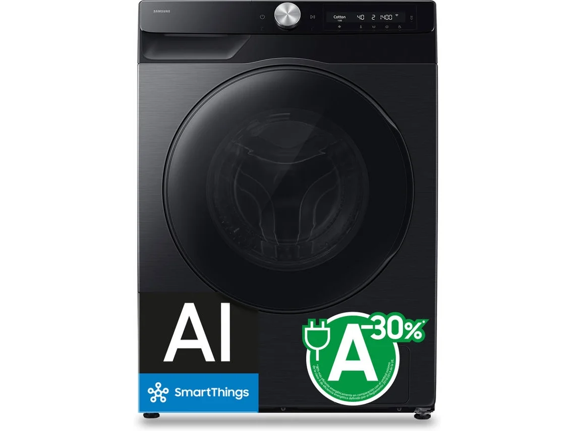 Lavasecadora SAMSUNG WD90HG6U94BBU3  (9/6 kg - 1400 rpm - Negro)