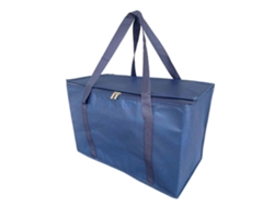 Bolsa térmica plegable de gran capacidad para la compra. Se mantiene de pie para transportar alimentos fríos o calientes. Diseño práctico. Forrada con aluminio. GOKOCO