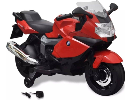 Moto eléctrica de juguete color rojo, modelo BMW 283 6 V