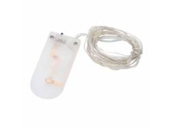 2026-luces De Cadena Led De Alambre De Cobre 2m Impermeables Diy Bonitas Para Decoración Hogar Patio Fiesta Blanco