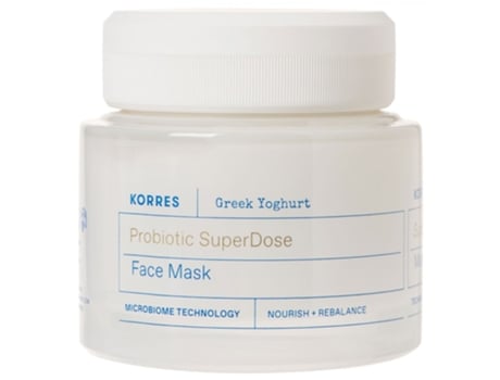Mascarilla Greek Yoghurt Super-Dose Facial Con Probióticos 100 Ml KORRES