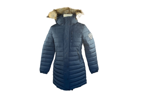 Sudadera con Capucha de Mujer SUPERDRY Fuji Azul (XS)