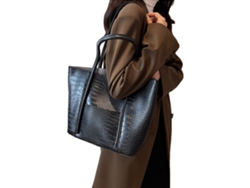 Bolso Hobo Grande Para Mujer, De Piel Sintética, Gran Capacidad, Ideal Para El Trabajo, Las Compras Y Los Viajes, Color Negro.