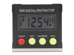 Nivel Y Medidor De Ángulo Digital De Alta Precisión Con Base Magnética Y Pantalla Led.