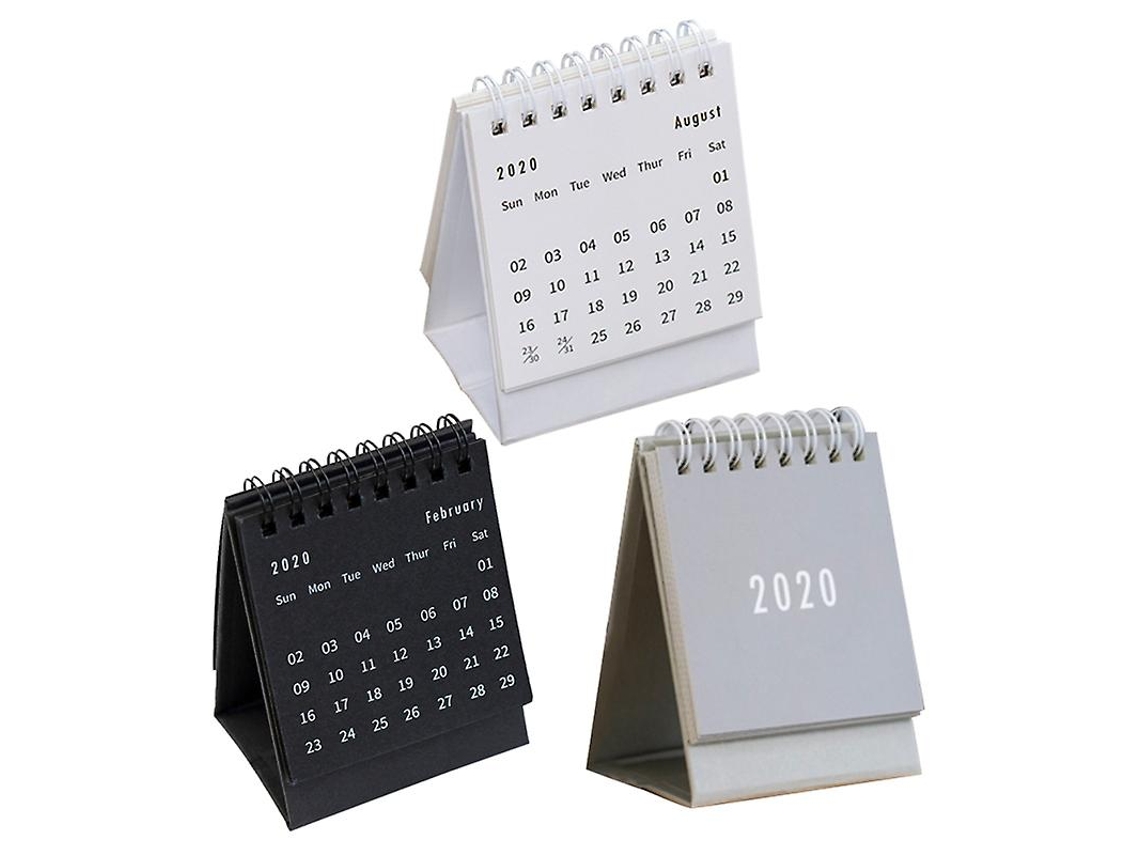 Calendario de escritorio de papel para cronometraje ALLINLESS