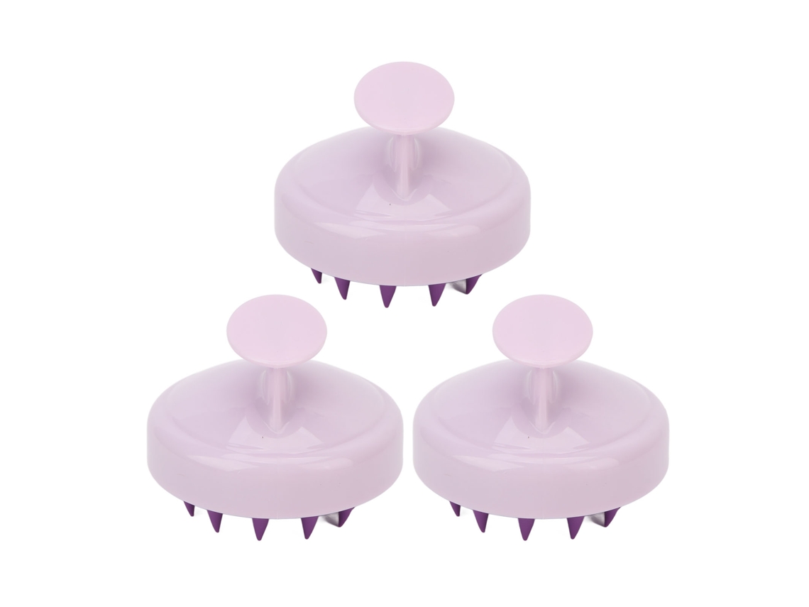 Juego De 3 Cepillos De Masaje Para Cabello Y Cuero Cabelludo - Elimina La Caspa - Herramienta De Cuidado Para Hombres Y Mujeres