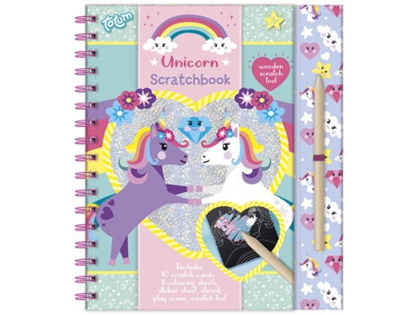 Tarjeta de rascar infantil TOTUM Scratchbook (3 anos)