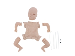 2026-kit De Muñeco Reborn Sin Pintar Vinilo Piezas Incompletas Moldes Diy 17 Pulgadas