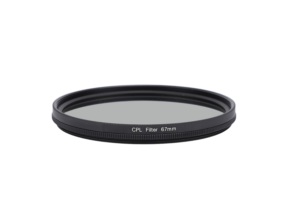 Filtro Cpl 67mm De Vidro Óptico Com Revestimento Multicamada E Moldura Fina De Duas Faces