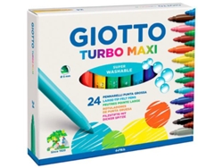 Marcador Giotto Turbo Maxi 455000 Caixa 24 Sortido