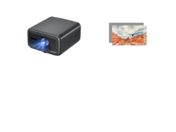 Proyector, 2800 lúmenes ANSI, resolución de 1920 x 1080, Q12w Pro y pantalla OEM