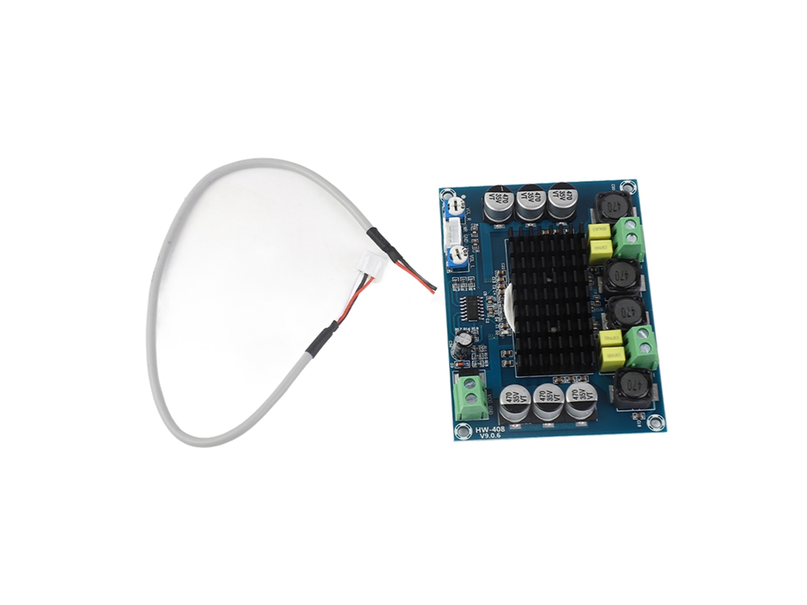 Placa Amplificadora De Audio Digital De 2 Canales De Alta Potencia Para Montaje Propio (hw-408 Tpa3116d2)