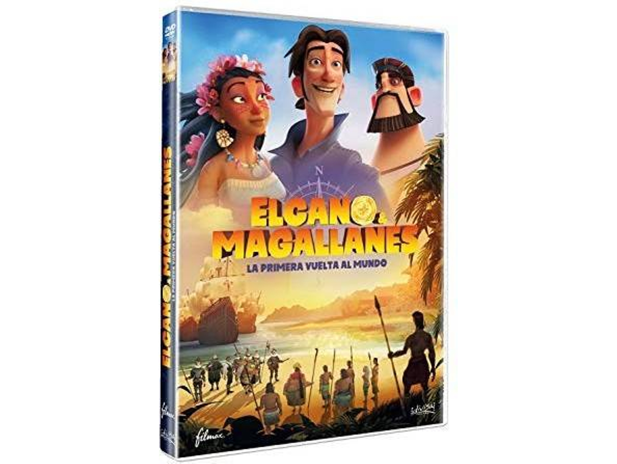 DVD Elcano Y Magallanes: La Primera Vuelta Al Mundo