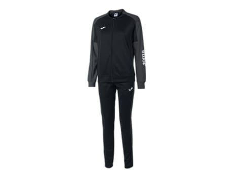 Chándal para Mujer JOMA Eco Championship Negro (Talla: S)