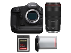 Canon Eos R1 + Rf 100mm F/2.8 L Macro Is Usm + 1 Sandisk 128gb Extreme Pro Cfexpress Type B + Canon Lp-e19 + Ebook Pricedirect
