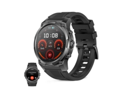 Smartwatch Ksix Explorer 2 Con Gps Doble Banda, Navegación Abc, 5atm, Amoled, Deportes Avanzados, 15 Días Batería, Negro