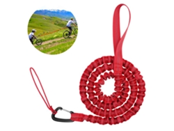 Cuerda De Remolque Para Bicicleta Para Niños, Cuerda De Remolque Para Bicicleta Para Niños, Cuerda Elástica Para Bicicleta, Rojo ZMDECQNA