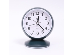 Reloj despertador de escritorio para estudiantes Yuysan, reloj silencioso para dormitorio infantil, reloj OS020 redondo verde