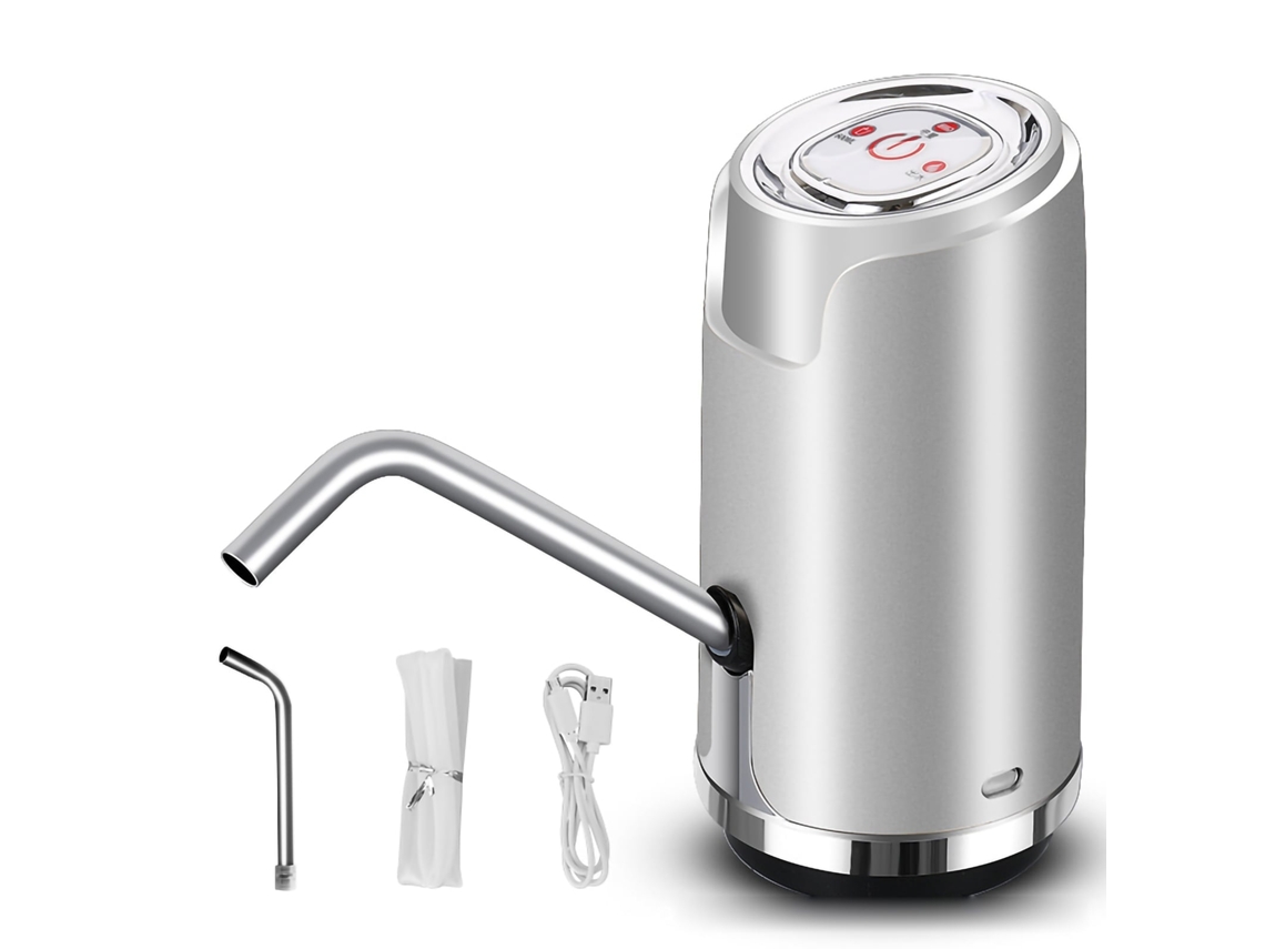 2026 Store-bomba Eléctrica De Agua Usb Inteligente Para Botellas, Dispensador Automático De Bebidas, Plata, Ideal Para Exterior