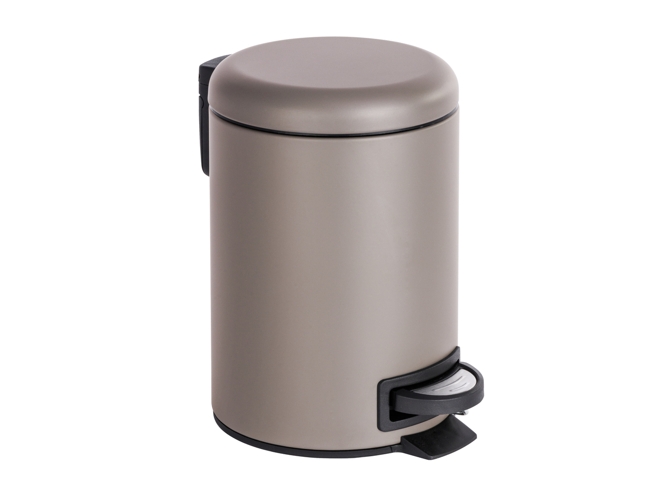 Cubo de Basura WENKO 22149100 (3 l - Gris)