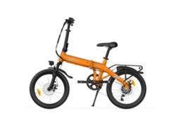 Bicicleta eléctrica Pvy Z20 Pro Evo, motor de 250 W, batería de 36 V y 14,5 Ah, neumáticos de 20 pulgadas, frenos de disco mecánicos, color naranja
