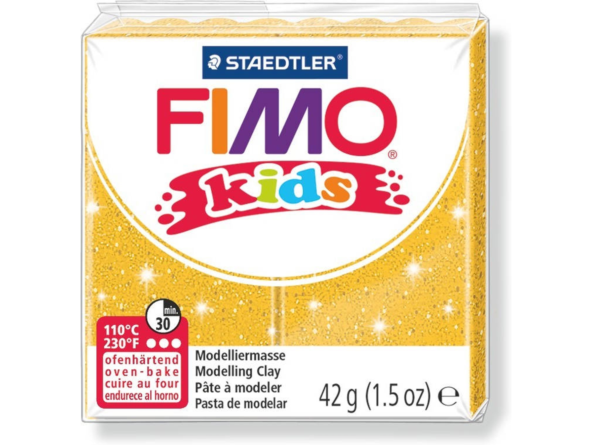 Arcilla de Modelar STAEDTLER FIMO Kids Oro Brillante (42 g)