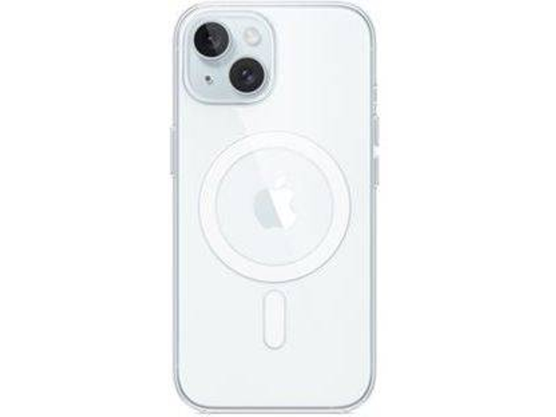 Funda APPLE iPhone 15 Clear Case com MagSafe (Transparente)