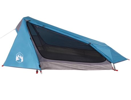 Tienda de campaña túnel para 1 persona VIDAXL impermeable azul