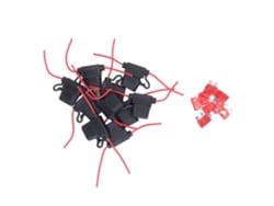 Kit de 30 portafusibles para coche 12 22awg 32v 30a atc/ato sunflare