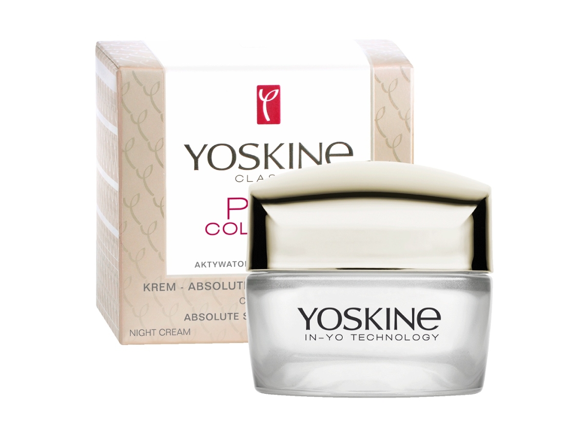 Yoskine Crema Facial Clásica De Noche 60 Para Pieles Maduras, 50ml