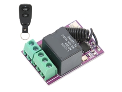 Relé De Control Remoto Inalámbrico Rf De 12 V Para Iluminación, Ascensores, Puertas Y Ventanas Eléctricas.
