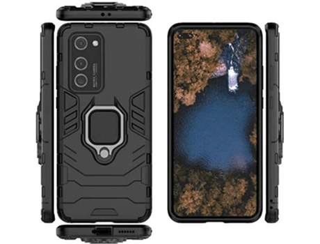 Carcasa Huawei P40 4G G4M Protección Militar Magnética Negro