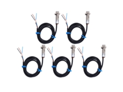 5 Unidades De Sensor De Proximidad Inductivo Npn 5-30vdc Detector Magnético Hall Componente Electrónico