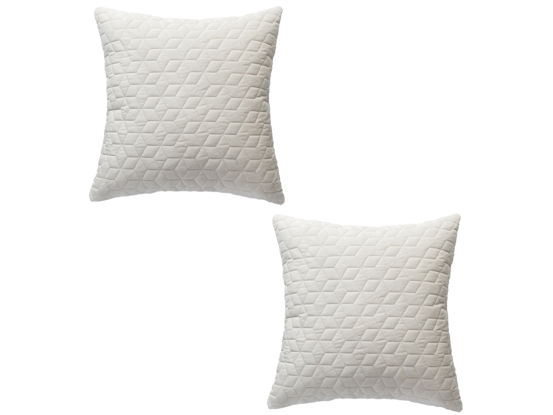 Fundas De Almohada De Terciopelo Para El Hogar Con Diseño De Celosía Hexagonal